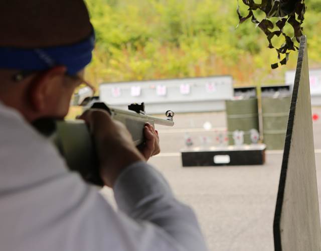 Air Rifle Team Building Activity Days & Team Building Venue in Wiltshire | Bishopstrow
